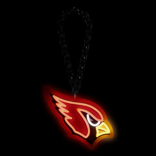 American football UV printed Arizona Cardinals LED Neon Light Up Team Logo Sign Chain LEO NEON SIGN