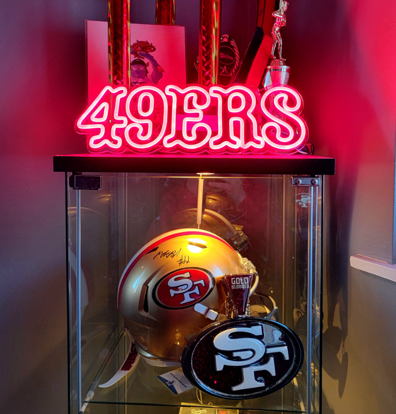 Fast dispatch Niners for life for your team soul spirit American football fans loyal statement