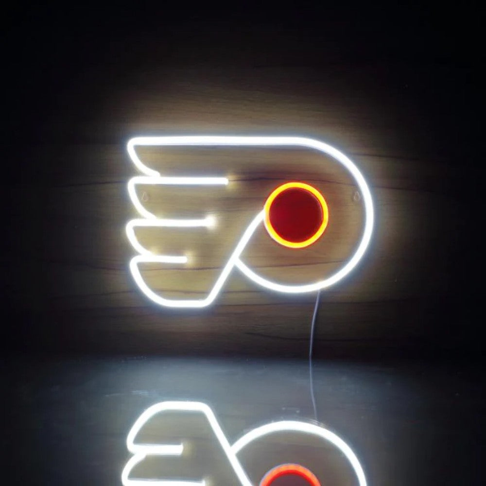 Philadelphia Fans Exclusive American Big Four Leagues big logo lighting up sign including chains LEO NEON SIGN