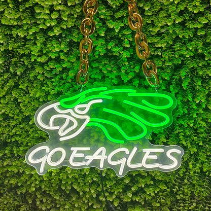 NFL Philadelphia Eagles Big logo sign for your team soul LEO NEON SIGN