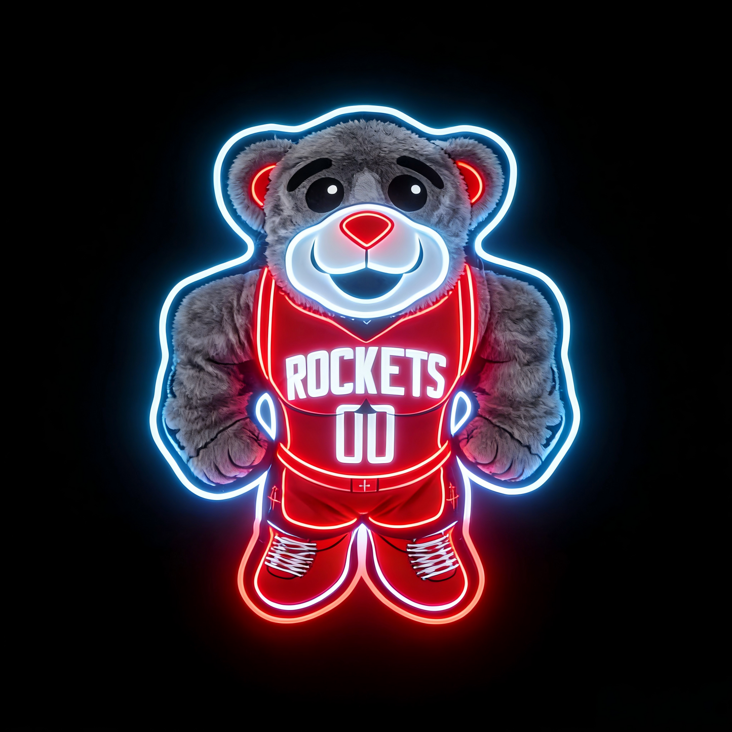 NBA Mascot Most popular USB led neon sign LEO NEON SIGN