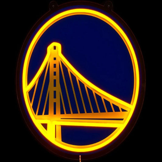 San Francisco Bay Area Fans Exclusive American Big Four Leagues big logo lighting up sign including chains