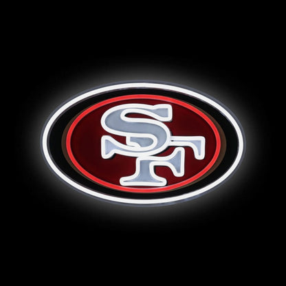 San Francisco Bay Area Fans Exclusive American Big Four Leagues big logo lighting up sign including chains LEO NEON SIGN