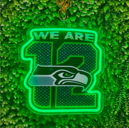 NFL SEAHAWKS Big logo sign for your team soul（副本） LEO NEON SIGN