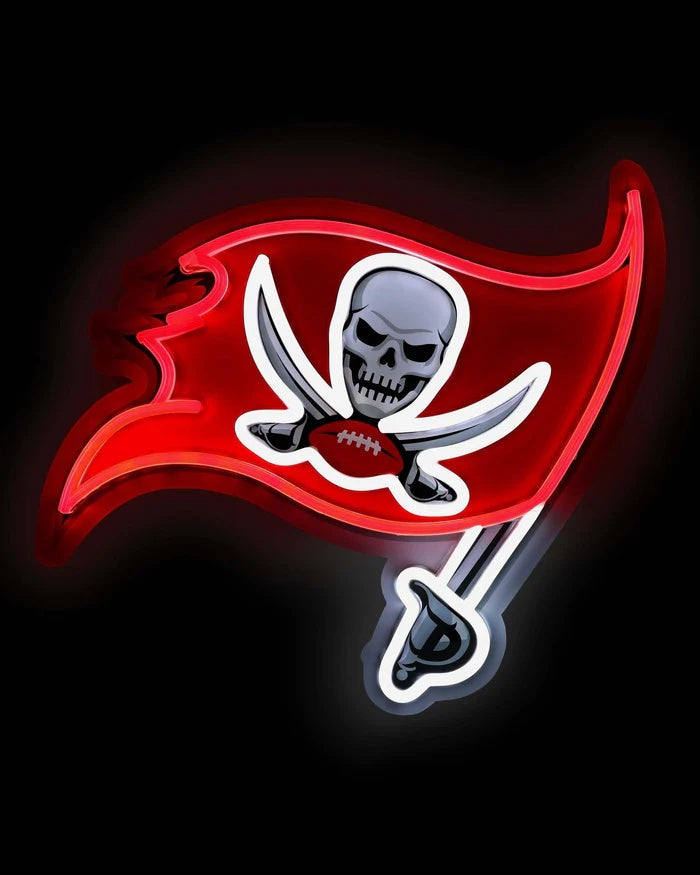 Tampa Bay Fans Exclusive American Big Four Leagues big logo lighting up sign including chains LEO NEON SIGN