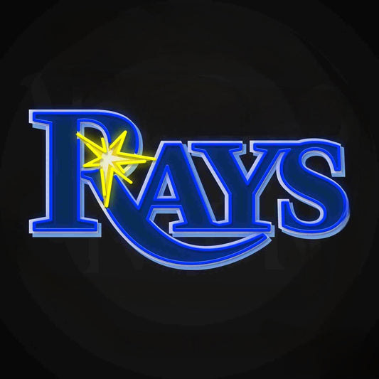 Tampa Bay Fans Exclusive American Big Four Leagues big logo lighting up sign including chains