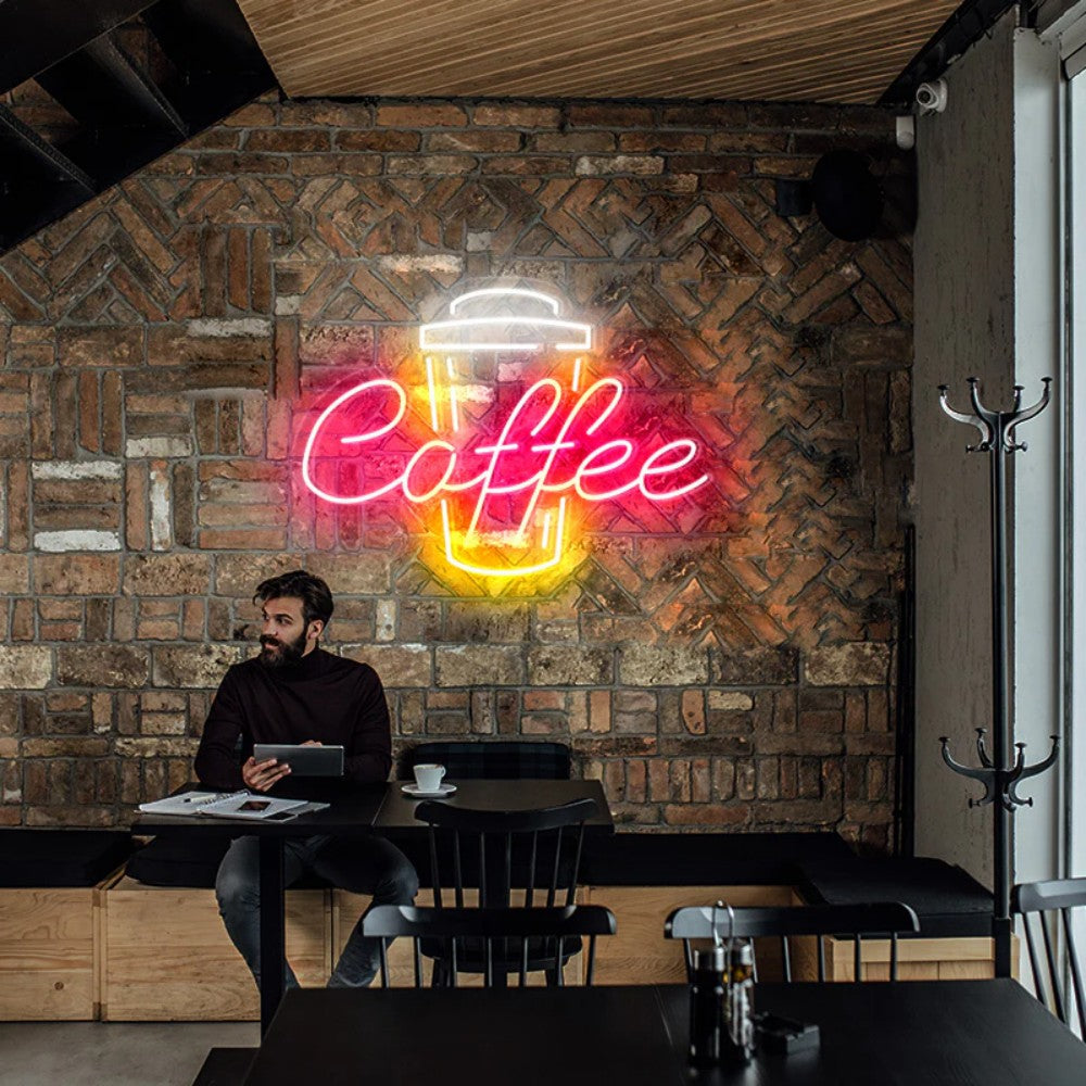 Custom UV Printed LED Neon Sign  Personalized High Definition 3D Hybrid Graphic Light for Business and Home Wall Decor LEO NEON SIGN