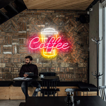 Custom UV Printed LED Neon Sign  Personalized High Definition 3D Hybrid Graphic Light for Business and Home Wall Decor LEO NEON SIGN