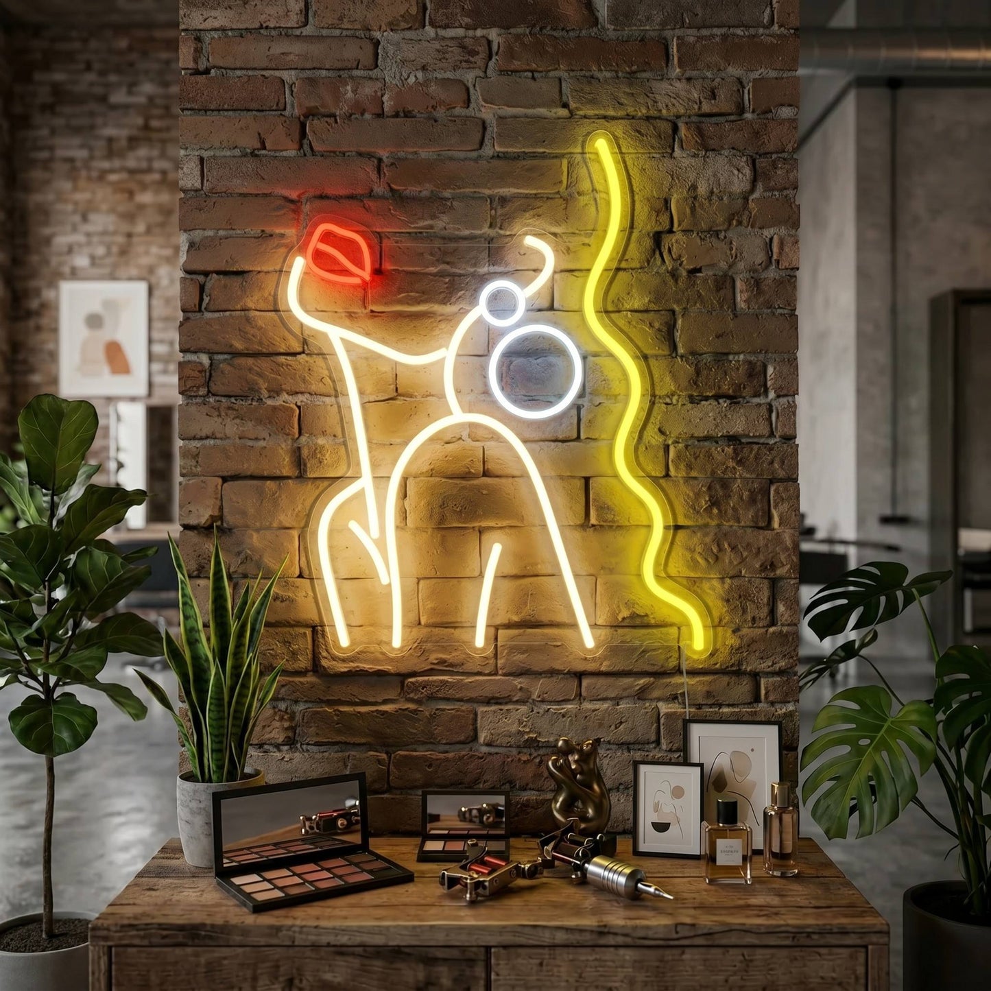Custom UV Printed LED Neon Sign - Personalized High-Definition 3D Logo & Graphic Signage for Business and Home Decor LEO NEON SIGN