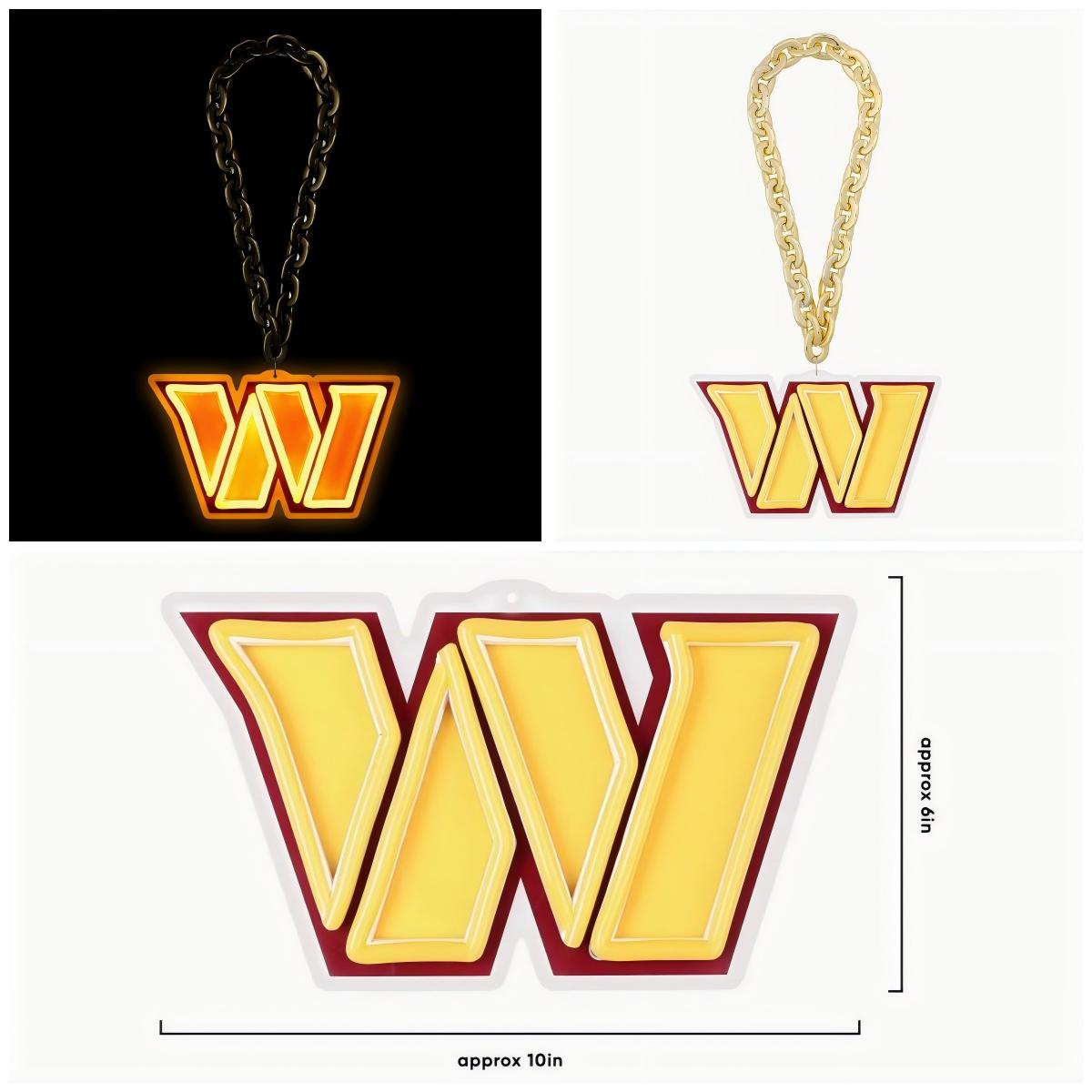 NFL Most popular Led big logo chains sign LEO NEON SIGN