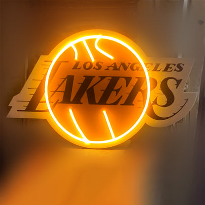 ”Neon sign for fans-Lakers“