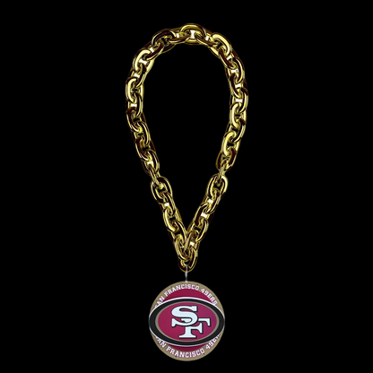 American football 49ers Led lighting up sign sport event symbol logo for showing off your passions LEO NEON SIGN