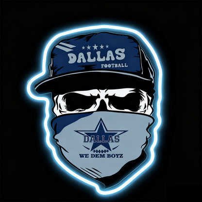 American football NFL Dallas cowboy led lighting up sign LEO NEON SIGN