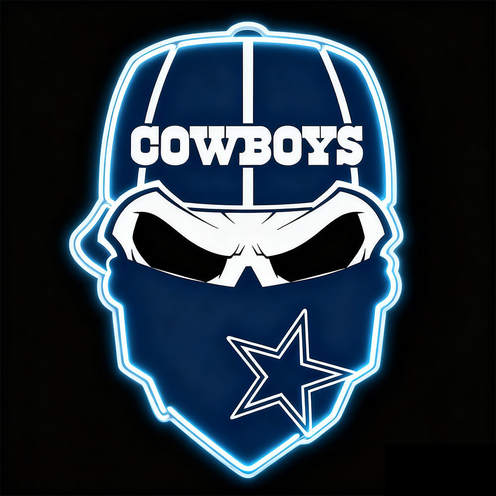 American football NFL Dallas cowboy led lighting up sign LEO NEON SIGN
