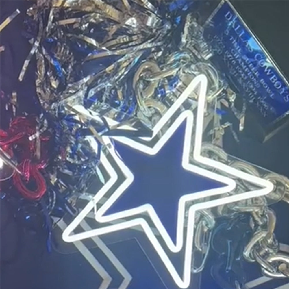 Showing off your interest for American football led neon sign for parties no moq including shipping