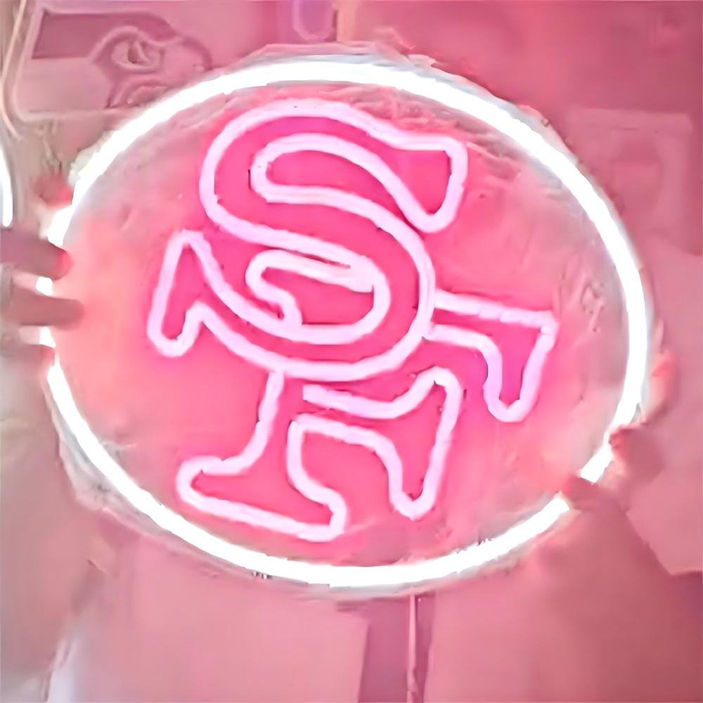 American football Fast dispatch bang bang gang Niners for life no moq including shipping LEO NEON SIGN