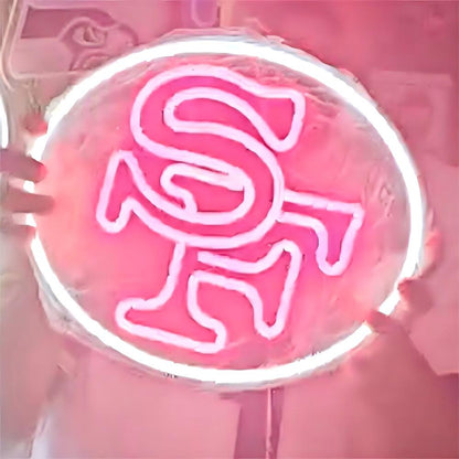 American football Fast dispatch bang bang gang Niners for life no moq including shipping LEO NEON SIGN