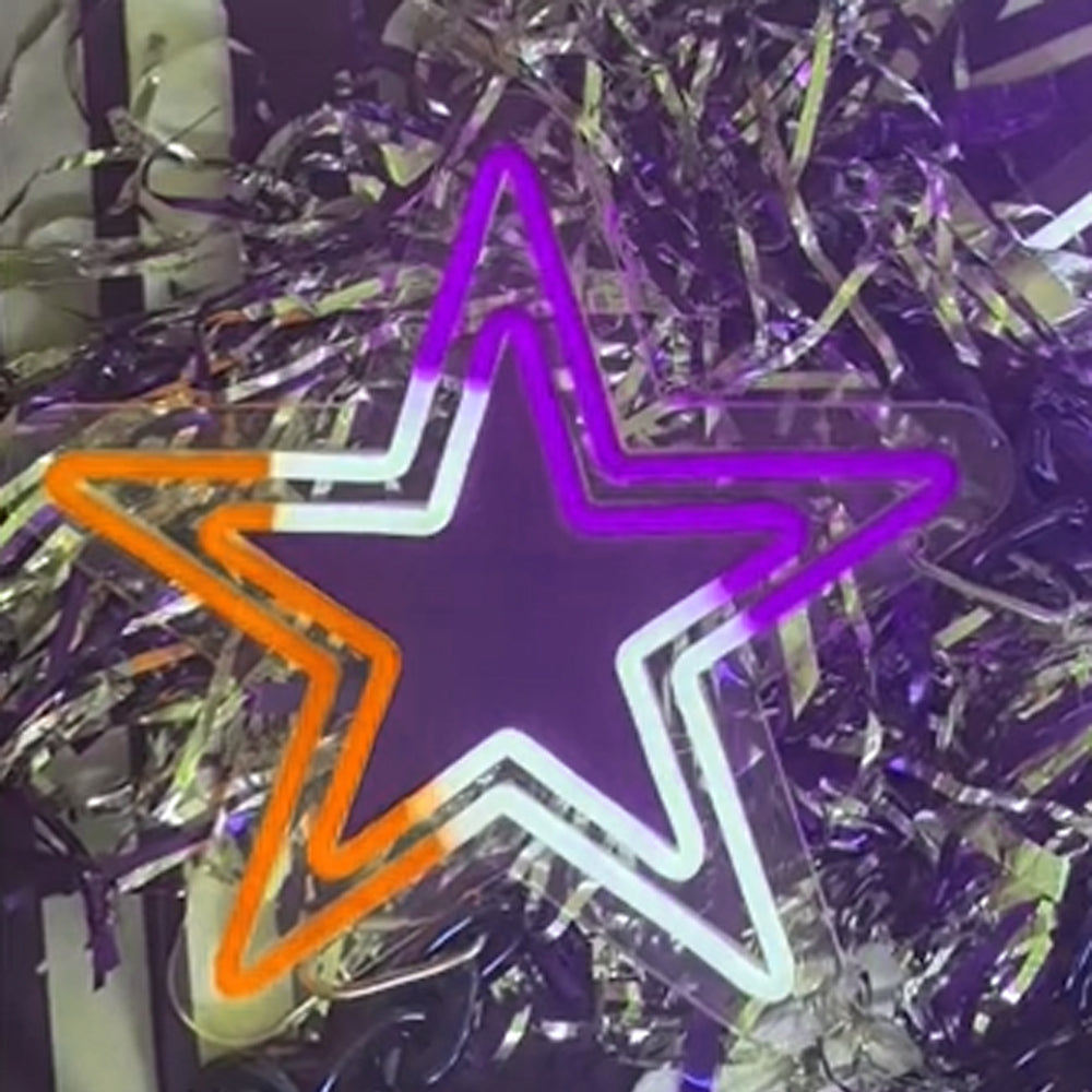 Showing off your interest for American football led neon sign for parties no moq including shipping