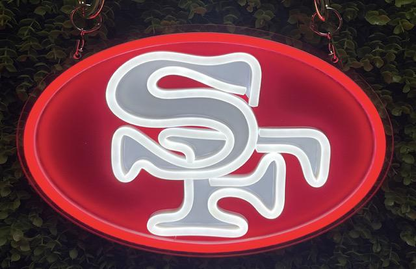 Make something different San Francisco 49ers big team logo signs LEO NEON SIGN
