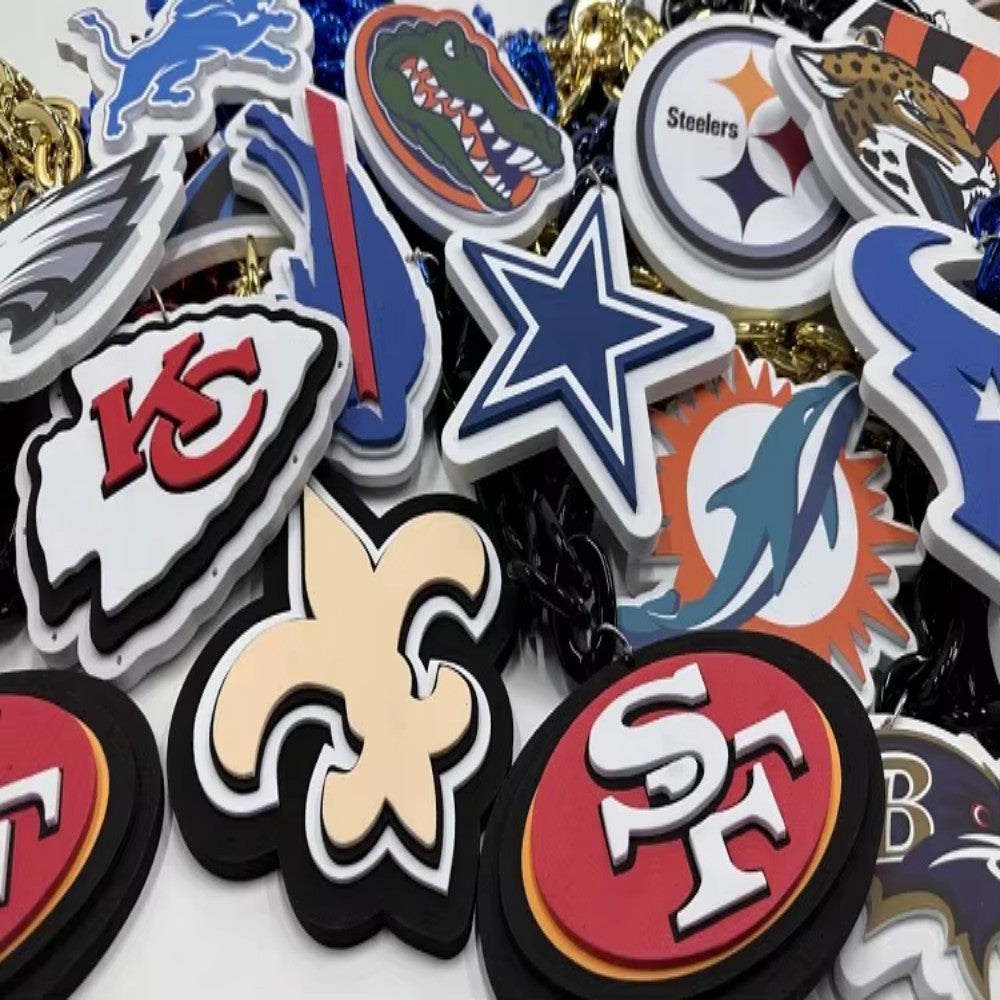 American football foam logo sign for sporting fans LEO NEON SIGN