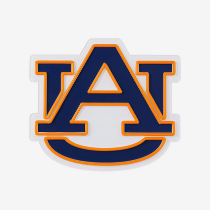 College team Auburn Tigers LED Neon Light Up Team sign symbol LEO NEON SIGN