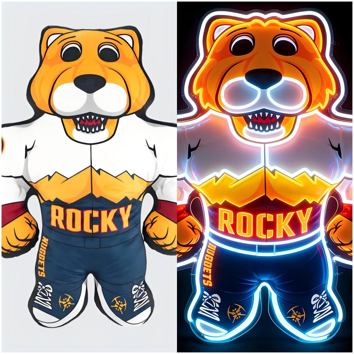 NBA Mascot Most popular USB led neon sign LEO NEON SIGN