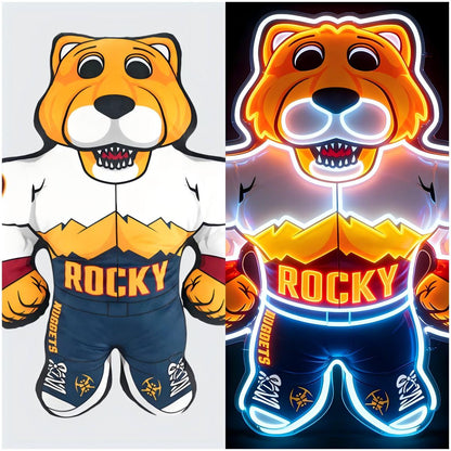NBA Mascot Most popular USB led neon sign LEO NEON SIGN