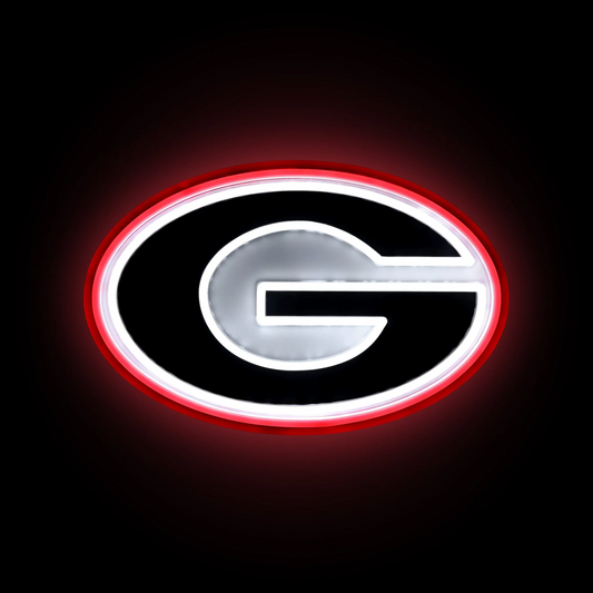 College team Georgia Bulldogs LED Neon Light Up Team sign symbol LEO NEON SIGN