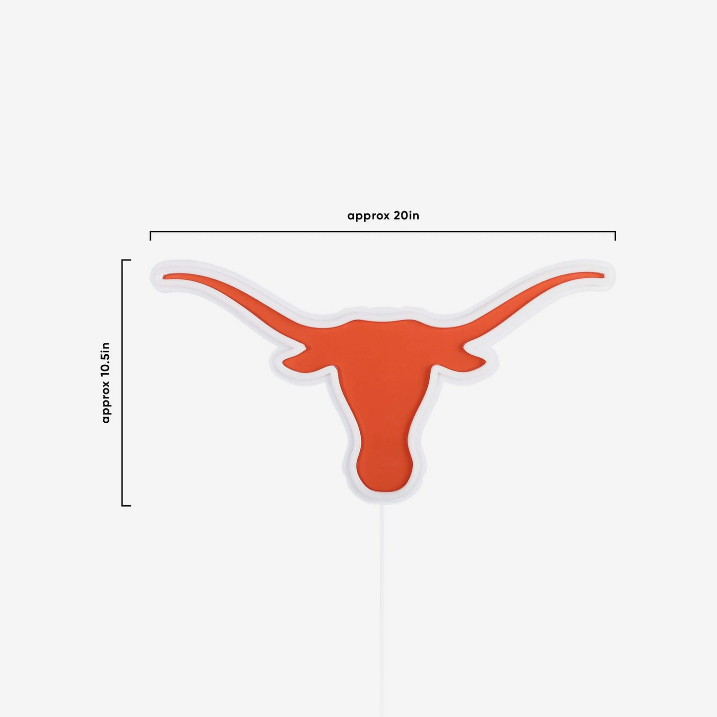 College team Texas Longhorns LED Neon Light Up Team sign symbol LEO NEON SIGN