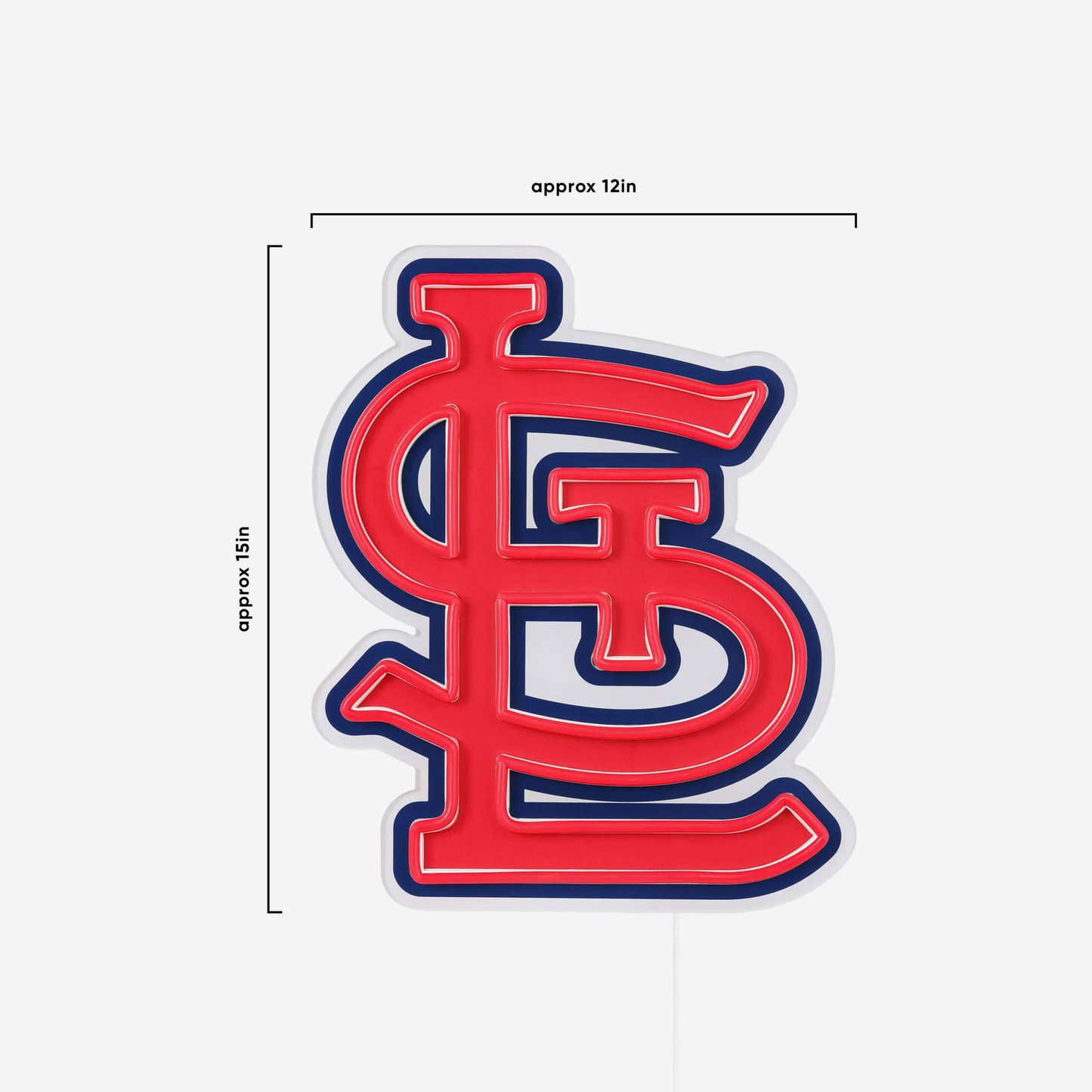 American baseball St Louis Cardinals LED Neon Light Up Team Logo Sign
