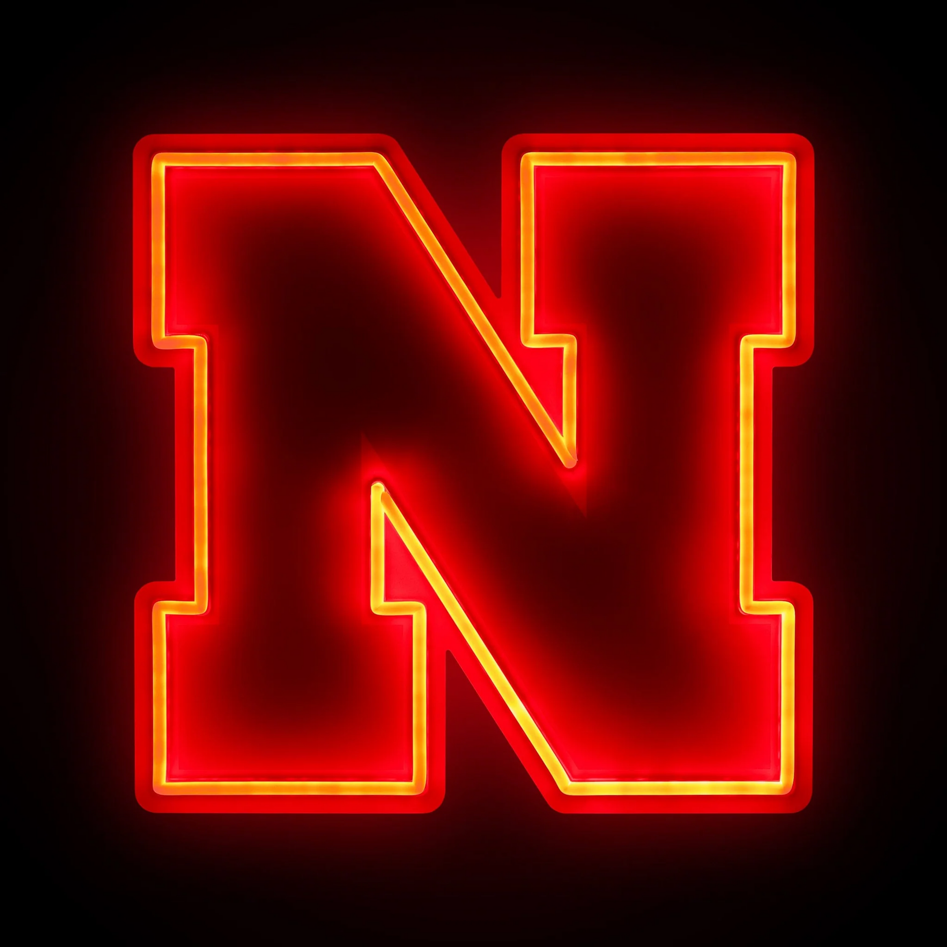 College team Nebraska Cornhuskers LED Neon Light Up Team sign symbol LEO NEON SIGN