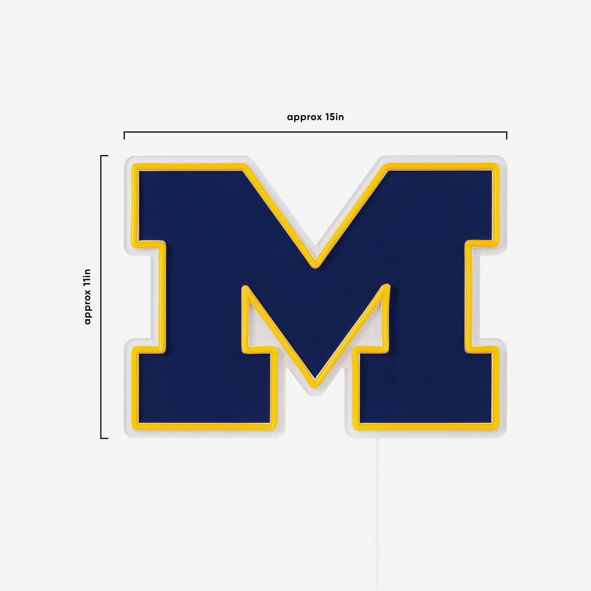 College team Michigan Wolverines LED Neon Light Up Team sign symbol LEO NEON SIGN