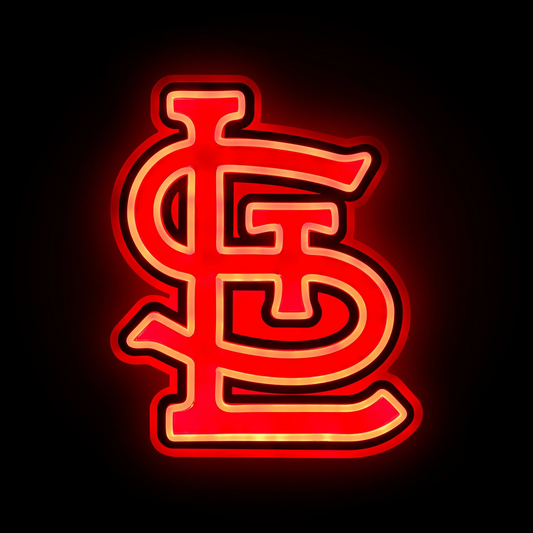 American baseball St Louis Cardinals LED Neon Light Up Team Logo Sign