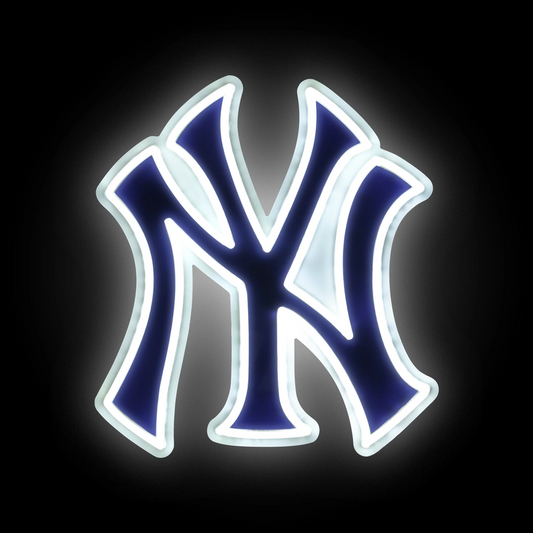 American baseball New York Yankees LED Neon Light Up Team sign symbol