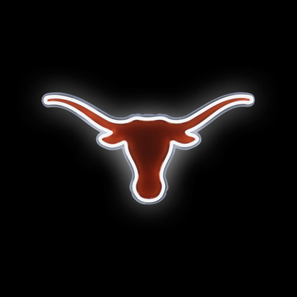 College team Texas Longhorns LED Neon Light Up Team sign symbol LEO NEON SIGN