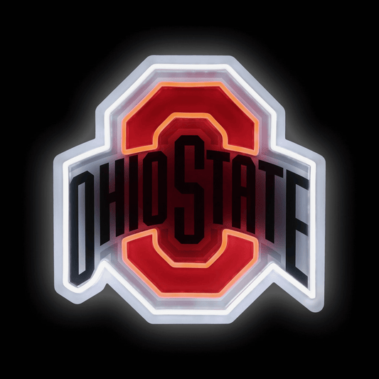 College team Ohio State Buckeyes LED Neon Light Up Team sign symbol LEO NEON SIGN