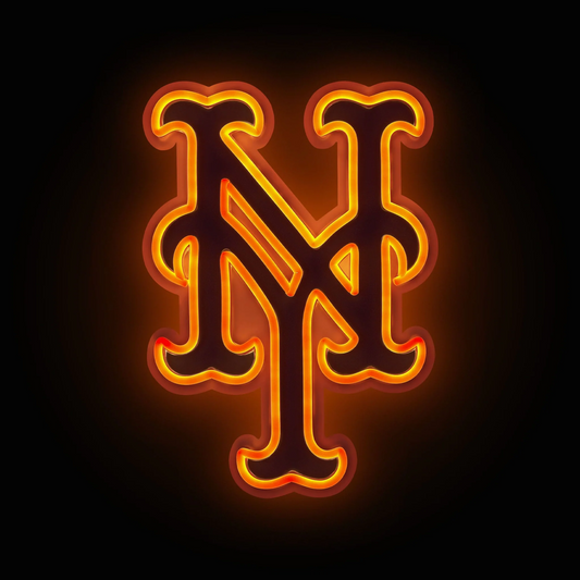 American baseball New York Mets LED Neon Light Up Team sign symbol