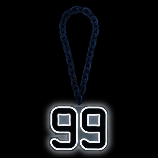 American baseball UV printed Aaron Judge New York Yankees Neon Light Up Big Logo Player Chain