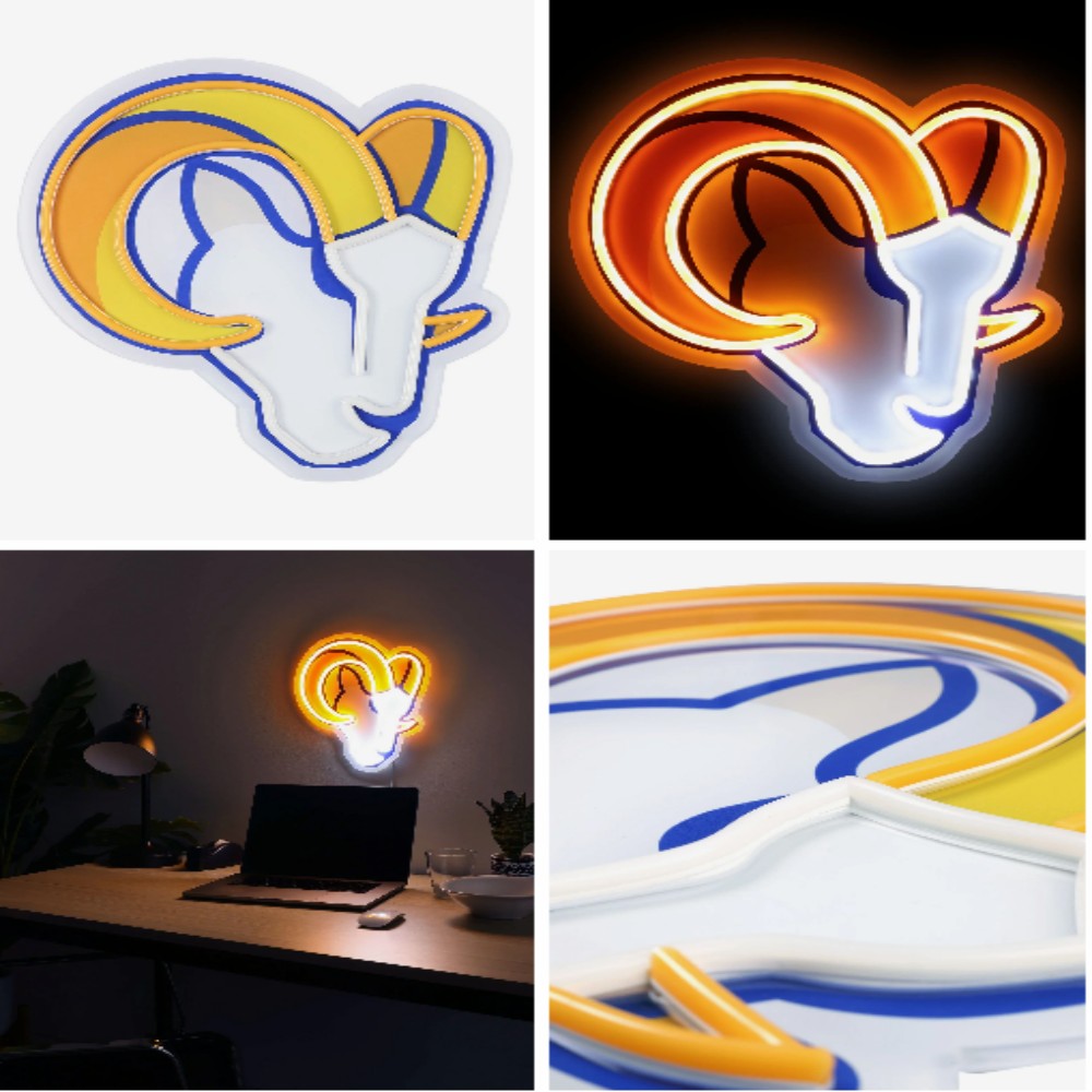 NFL team logo big chains signs for your hero in mind LEO NEON SIGN