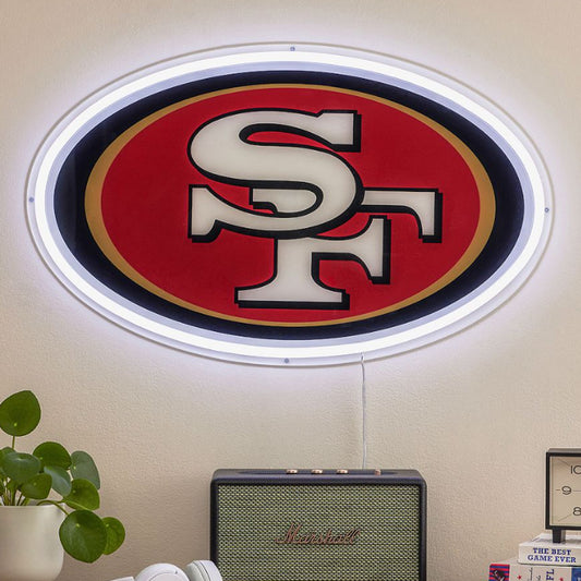 Latest design American football San Francisco 49ers big logo sign chain necklace