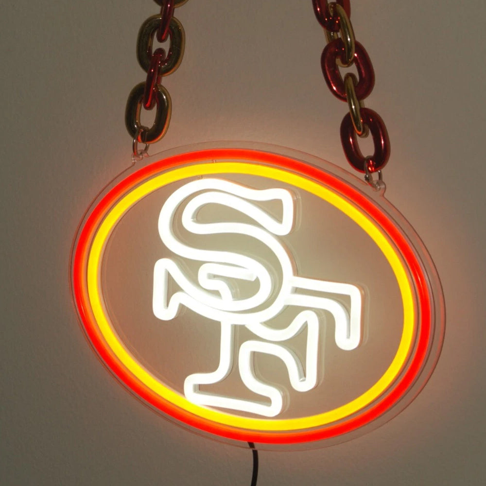 New Type San Francisco 49ers big logo sign for your team work LEO NEON SIGN