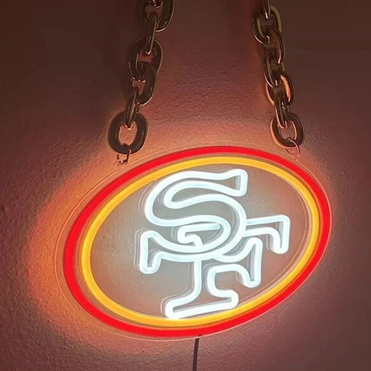 New Type San Francisco 49ers big logo sign for your team work