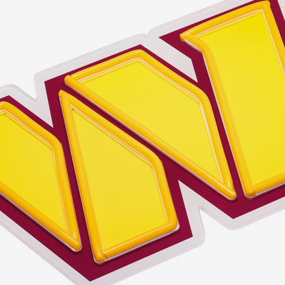 American football UV printed Washington Commanders Neon Light Up Big Logo Chain LEO NEON SIGN