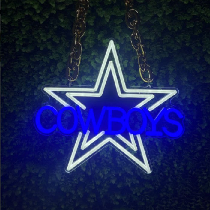 New Design NFL American football logo chains lighting up sign LEO NEON SIGN