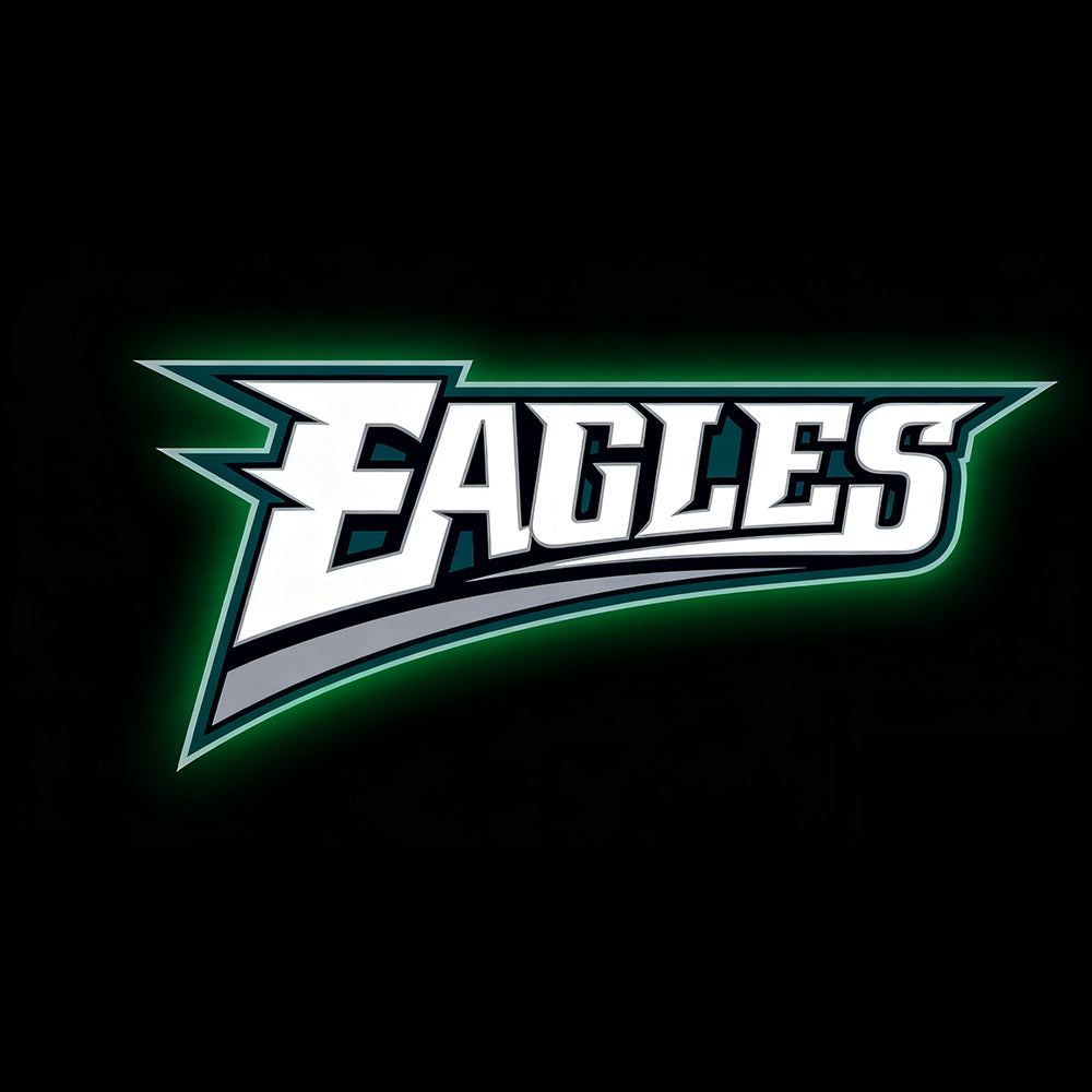 Personality Make it into Chain sign NFL Philadelphia Eagles Big team logo sign LEO NEON SIGN