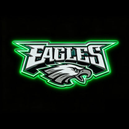 Personality Make it into Chain sign NFL Philadelphia Eagles Big team logo sign LEO NEON SIGN