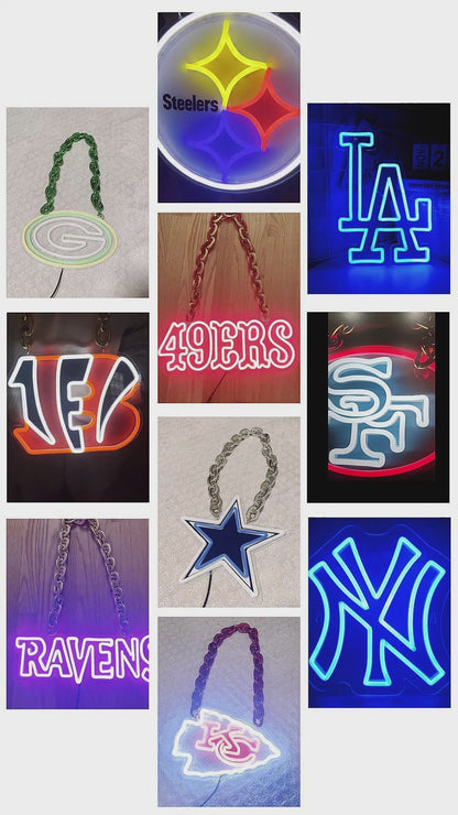 Fast dispatch American football neon sign acrylic led neon sign lighted sign USB/Battery dimmer switch A loyal fans sportmanship