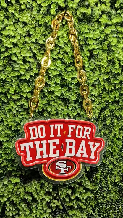 Make something different San Francisco 49ers big team logo signs