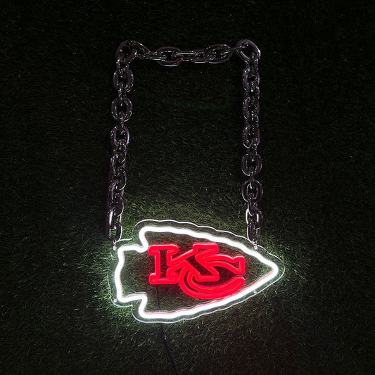 ”Neon sign for fans-Kansas City cheif“