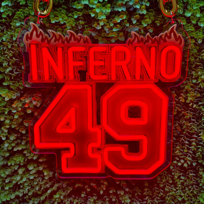 NFL 49ers Niners Big logo sign for your team soul LEO NEON SIGN